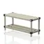 Sittebenk med skohylle 100 cm | Beige 