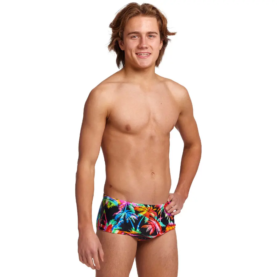 Sunset City Badebukse jr 140cm Funky Trunks | Sidewinder Trunks 