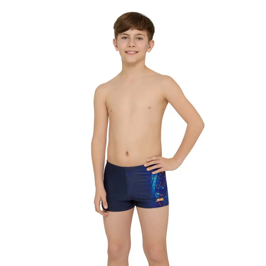 Slam Hip Racer Badebukse  jr152cm Zoggs | Blå | Ecolast 