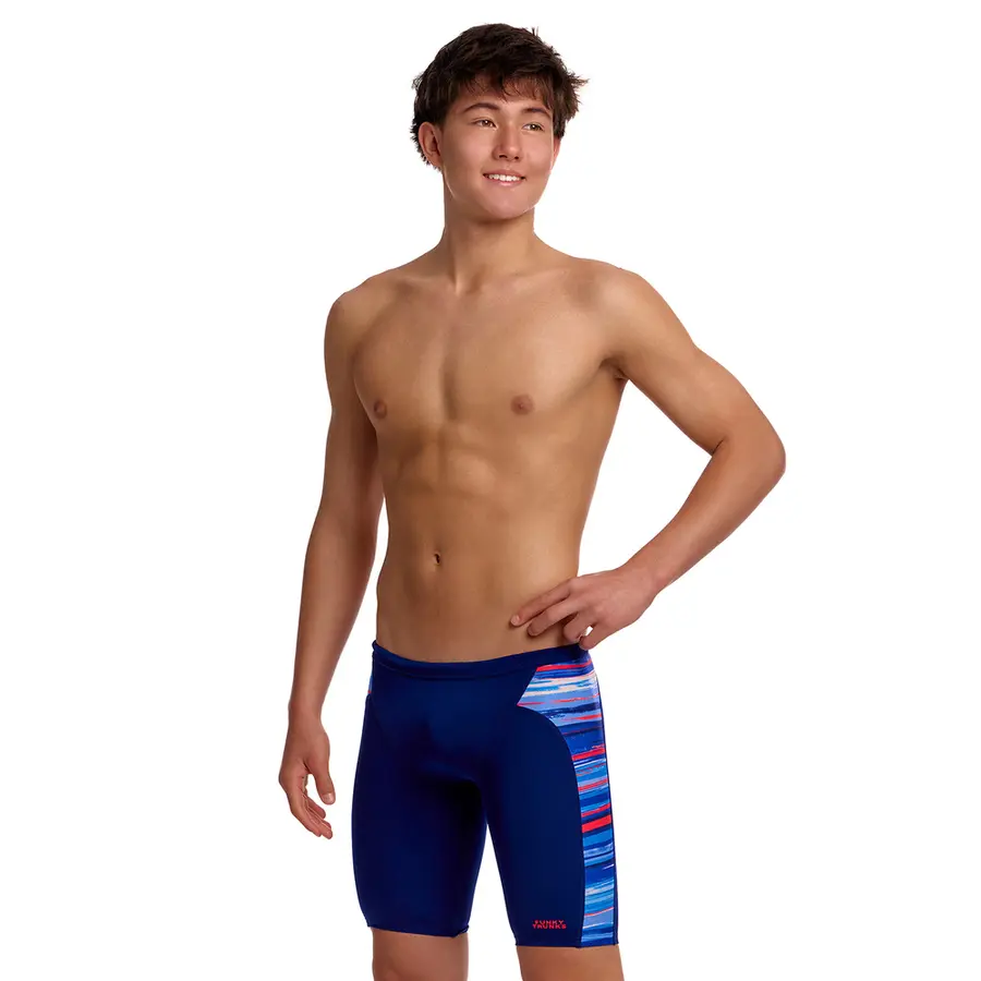 Lost Lines Badebukse jr 152 Funky Trunks | Training Jammer 