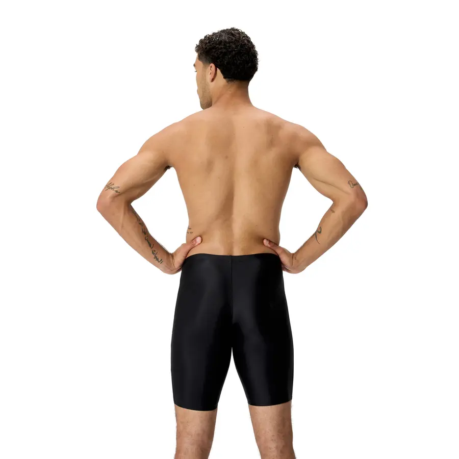 Medley Logo Jammer Badebukse 38 Speedo | Svart/Grå | Enduraflex 