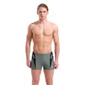 Steplogo Swim Short Badebukse Arena | Grønn/Svart | MaxFit ECO