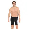 Profile Mid Jammer Badebukse 30 Zoggs | Svart/Hvit | Ecolast+