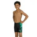 Xfile Mid Jammer Badebukse jr 116cm Zoggs | Svart/Flerfarget | Ecolast