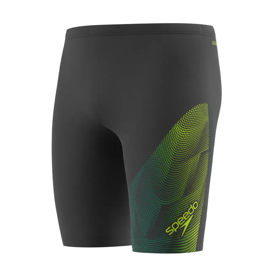 Speedo Medley Logo Jammer 26 Speedo | Svart/Lime | Endurance+ 