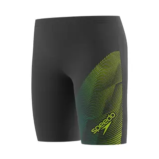 Speedo Medley Logo Jammer jr Speedo | Svart/Lime | EnduraSoft