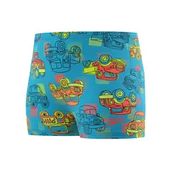 Speedo Print Aquashort jr 92 Speedo | Blå/Oransje | EnduraSoft