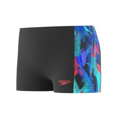 Speedo Printed Aquashort jr 104 Speedo | Svart/Blå | Endurance+