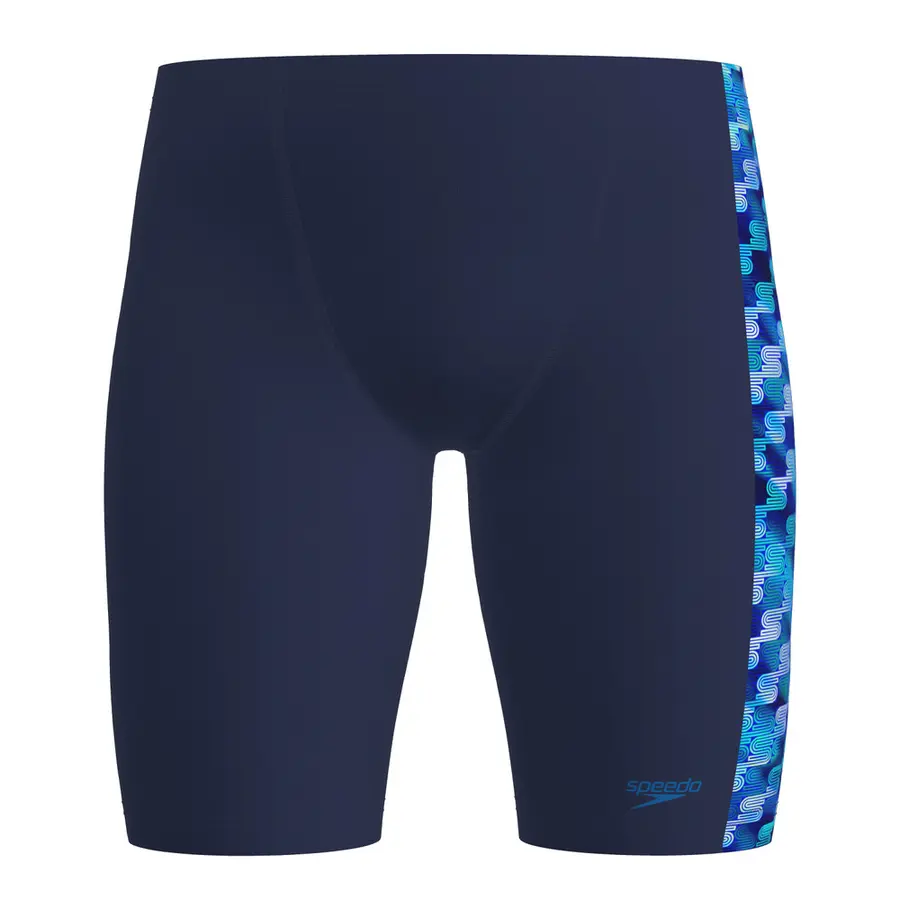 Speedo Print Spliced Jammer jr 104 Speedo | Marine/Blå | Endurance+ 