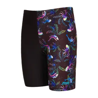 Zoggs Vivid Reef Mid Jammer jr Zoggs | Svart/Flerfarget | Ecolast