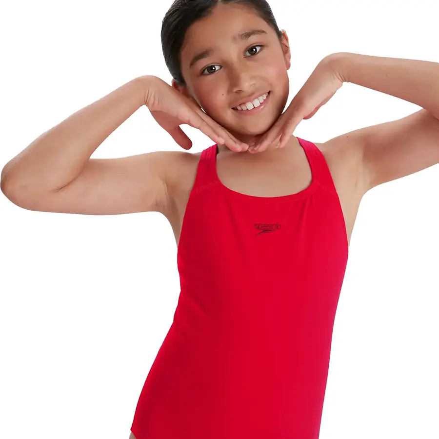 Essential Medalist Badedrakt jr 104 Speedo | Rød | ECO Endurance+ 
