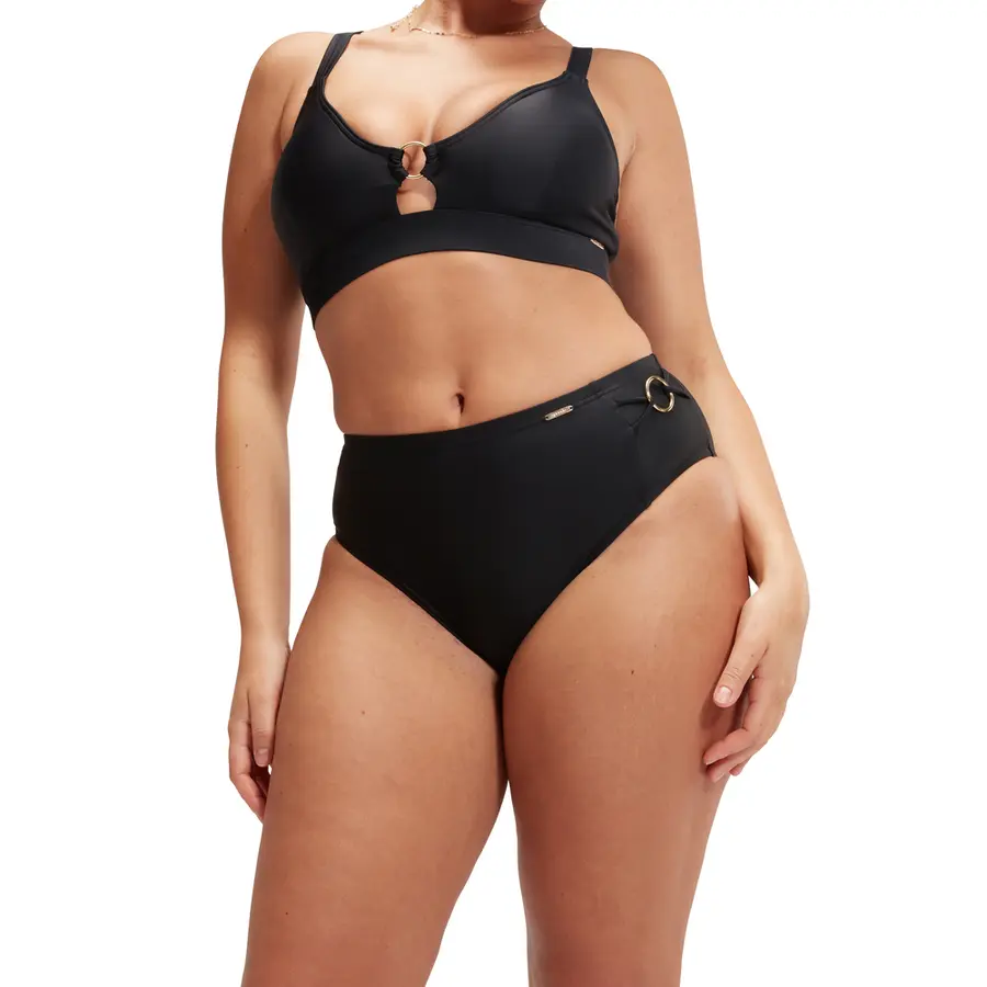 High Waist Shaping Truse Bikini 36 Speedo | Svart | ECO BodyFit Rec 