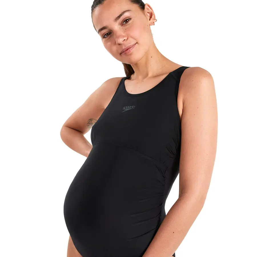 Maternity Fitness Badedrakt 34 Speedo | Svart | EnduraFlex 
