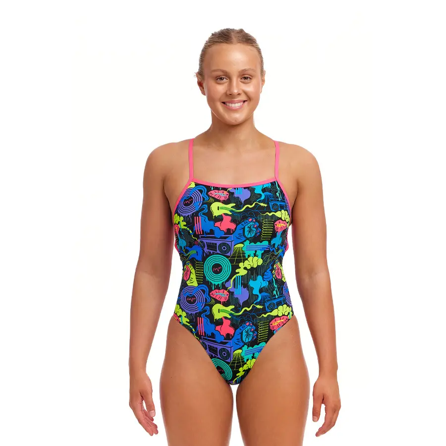 Poppy Long Badedrakt 34 Funkita | Strapped in One Piece 