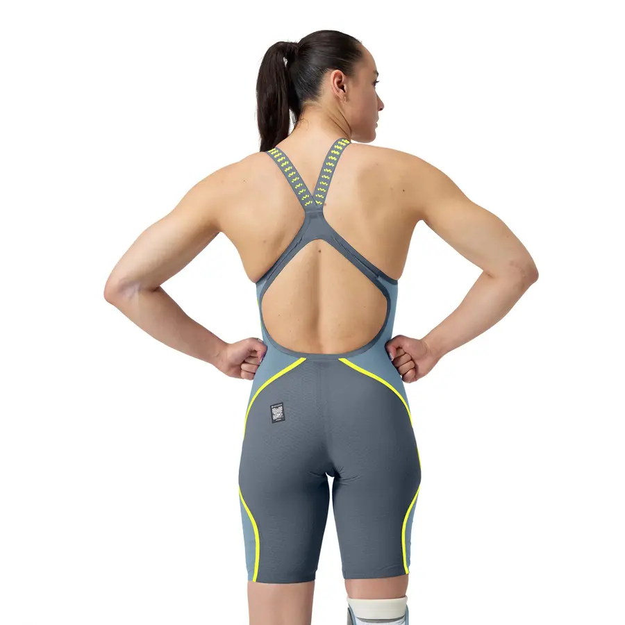 Fastskin LZR Pure Intent 2.0 Openback 28 Speedo | Grå | Konkurransedrakt 