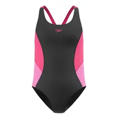 Speedo Spliced Splashback jr 104 Speedo | Svart/Rosa | Endurance+