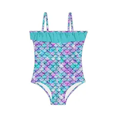 Miranda Badedrakt Jr Slipstop | Flerfarget |Polyester/Elastan