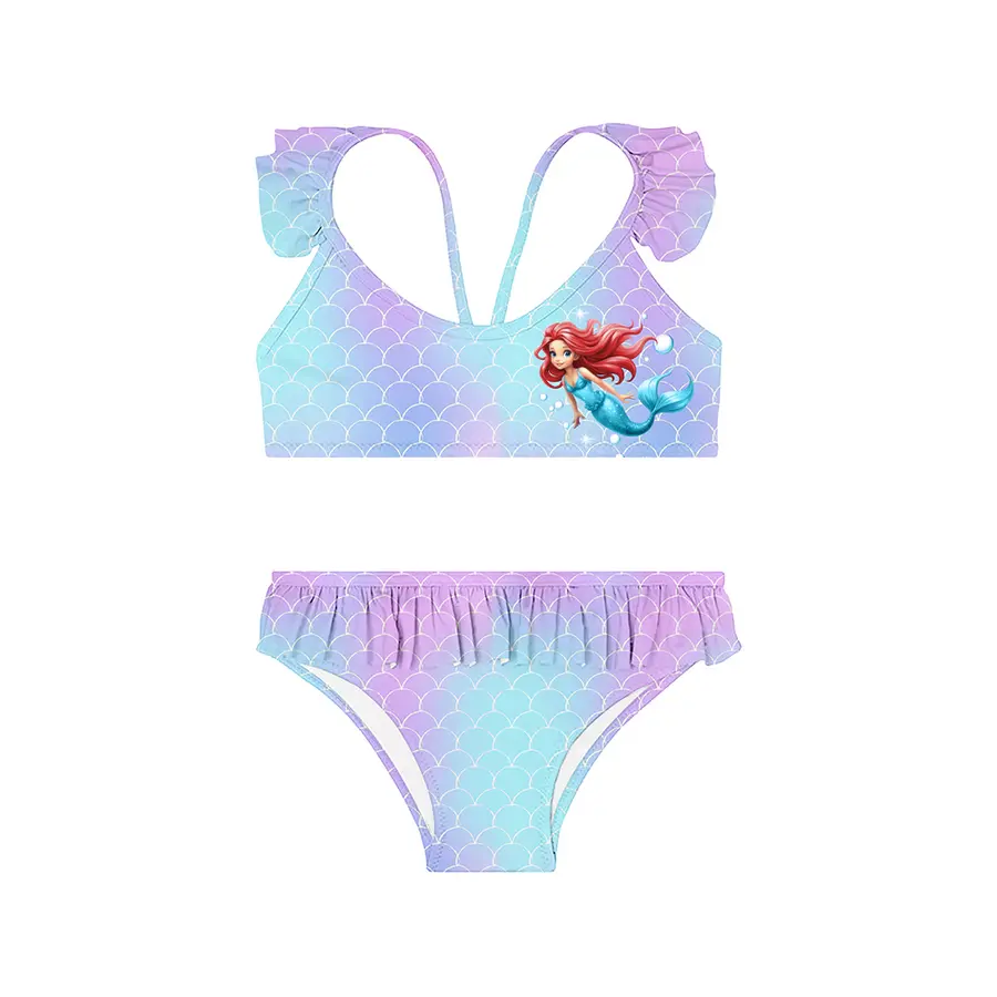 Shirley Bikini 104-110cm Slipstop | Flerfarget | Foil print 
