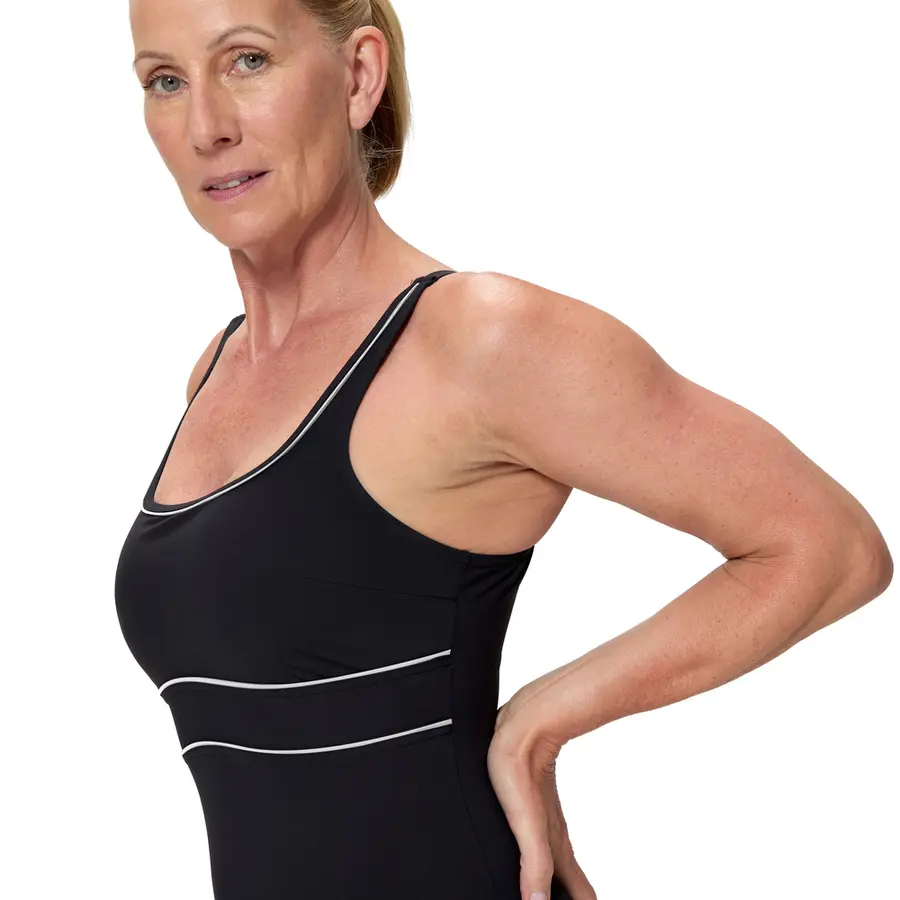 Solid Contour Eclipse Badedrakt 36 Speedo | Svart | Shape Comprex 