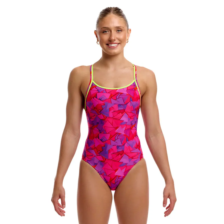 Try Pink Badedrakt 36 Funkita | Single Strap One Piece 