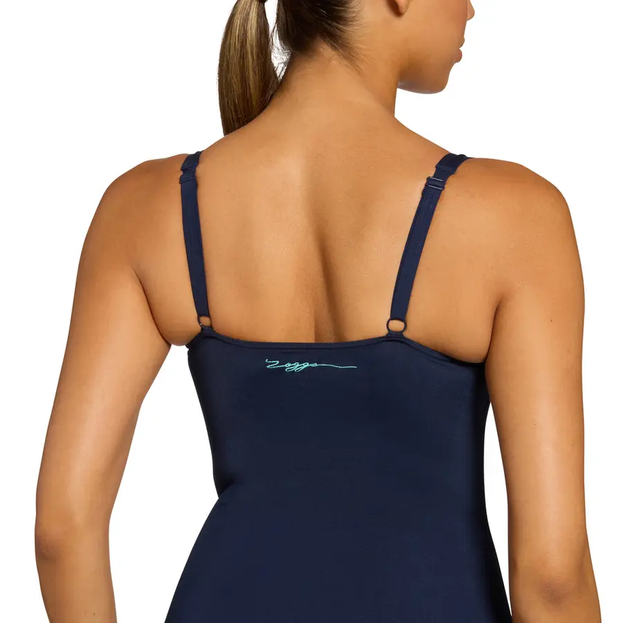 Atlantis Ruched Front Badedrakt EU38 Zoggs | Flerfarget | Ecolast+ 