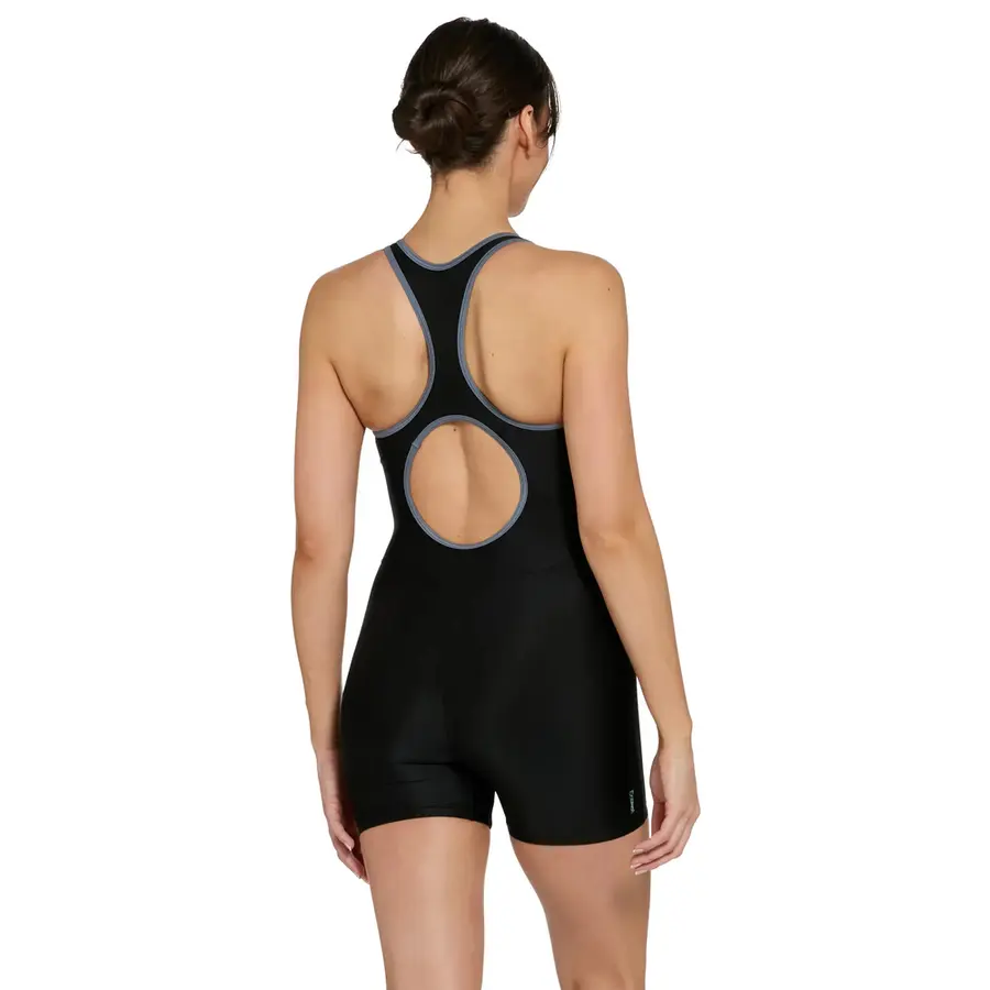 Stormy Nelson Legsuit Badedrakt EU36 Zoggs | Svart/Flerfarget | Ecolast 