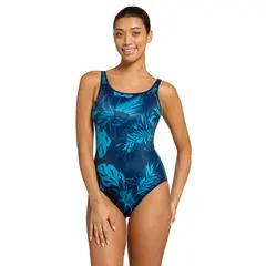 Fiji Reversible Binding Badedrakt EU34 Zoggs | Blå | Elastomax
