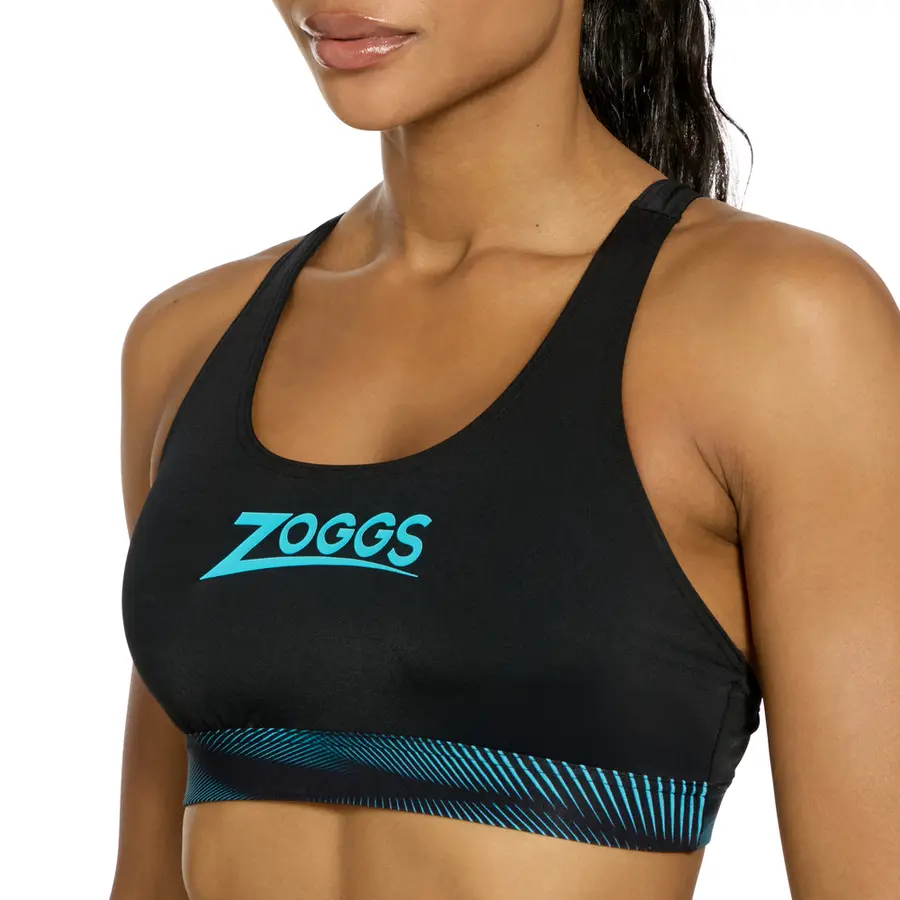 Extender Actionback Bikini EU42 Zoggs | Svart/Blå| Ecolast+ 