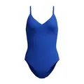 Speedo Solid V-Neck 30 Speedo | Blå | Soft Swim Jersey