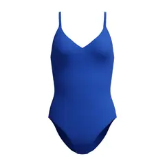 Speedo Solid V-Neck 30 Speedo | Blå | Soft Swim Jersey