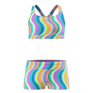 Speedo Print Racerback Bikini jr Speedo | Flerfarget | EnduraSoft