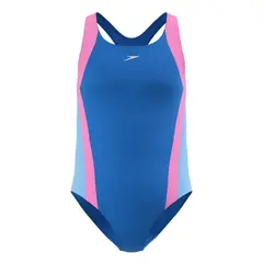 Speedo Spliced Infinity jr 104 Speedo | Blå/Rosa | EnduraSoft