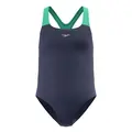 Speedo Solid Medalist jr 104 Speedo | Marine/Grønn | EnduraSoft
