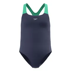 Speedo Solid Medalist jr 104 Speedo | Marine/Grønn | EnduraSoft