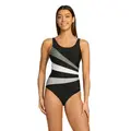 Zoggs Artemis Sandon Adj Scoopback EU34 Zoggs | Svart/Flerfarget | Ecolast+
