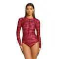 Zoggs Sea Skin Coral Paddle Suit EU34 Zoggs | Rød | Ecolast
