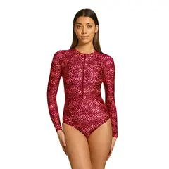 Zoggs Sea Skin Coral Paddle Suit EU34 Zoggs | Rød | Ecolast
