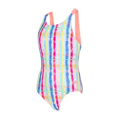 Zoggs Kaiya Stripe Flyback jr 116cm Zoggs | Flerfarget | Ecolast