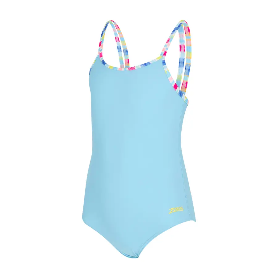 Zoggs Kaiya Stripe Twin Straps jr 116cm Zoggs | Blå/Flerfarget | Ecolast 