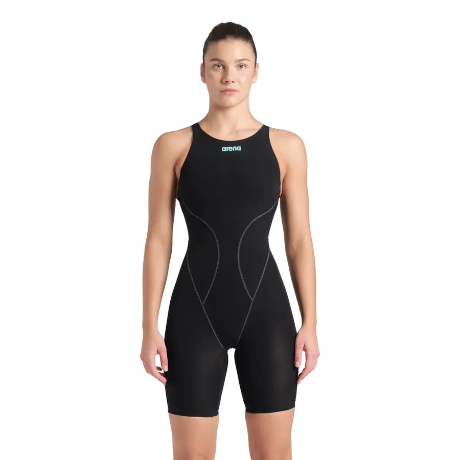 Powerskin Impulso Open Back 30 Arena | Black Teal | Konkurransedrakt 