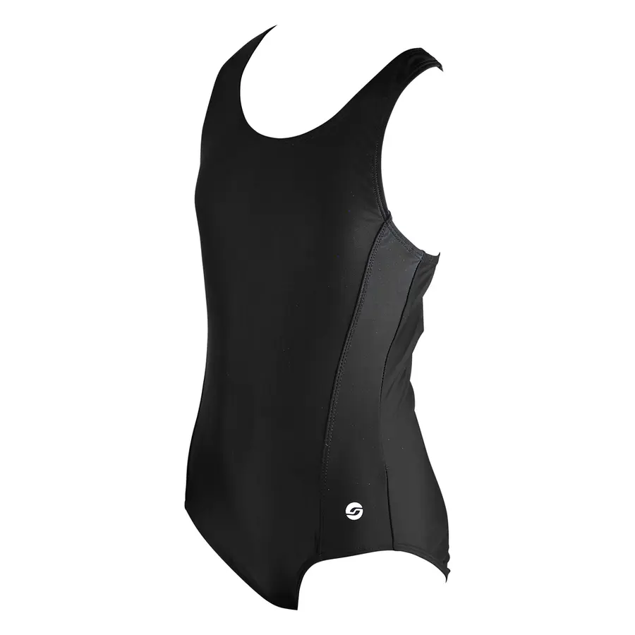 Solid Classic Back Badedrakt Jr 104 cm Ras | Svart | Classic 