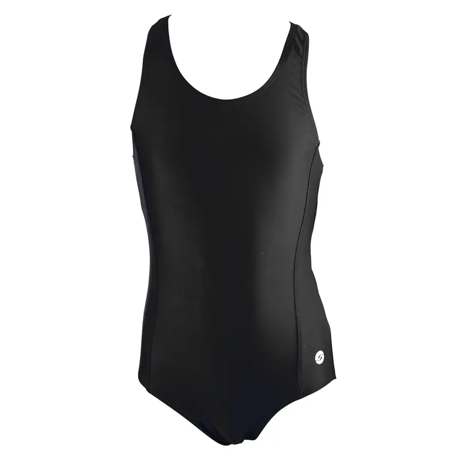Solid Classic Back Badedrakt Jr 104 cm Ras | Svart | Classic 