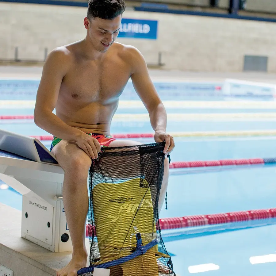 FINIS Gear Mesh Bag Svømmebag Svart | Oppbevaringspose 