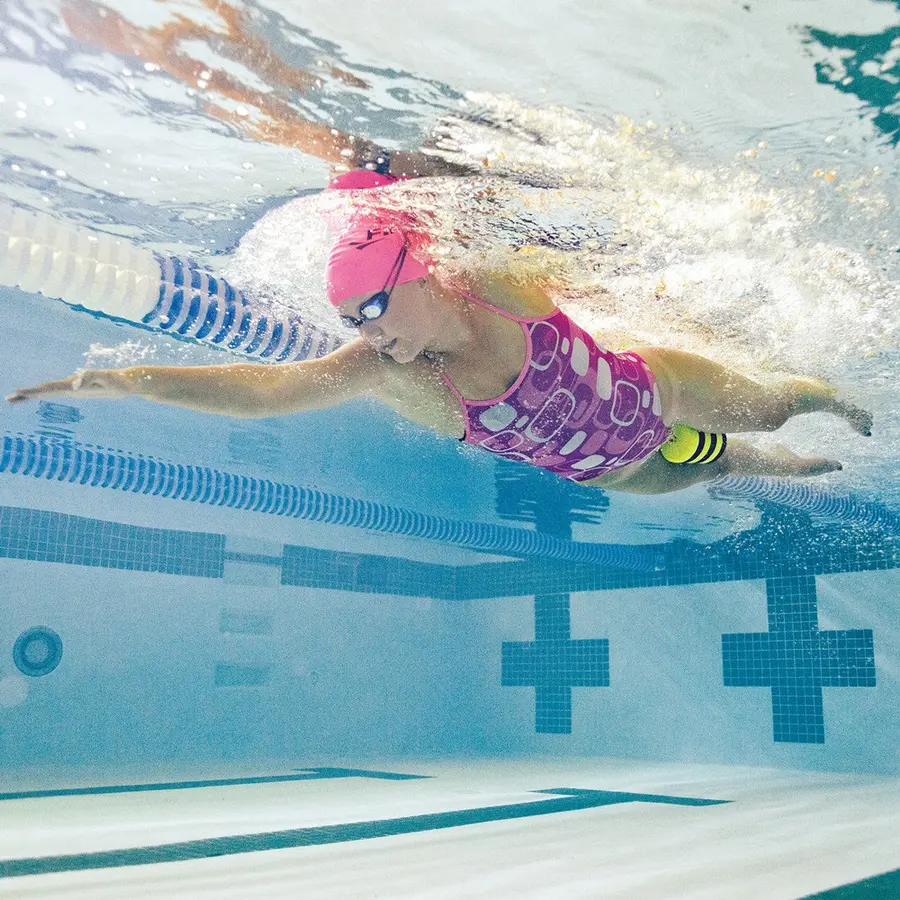 FINIS Pullbuoy - Junior Gul/Svart 