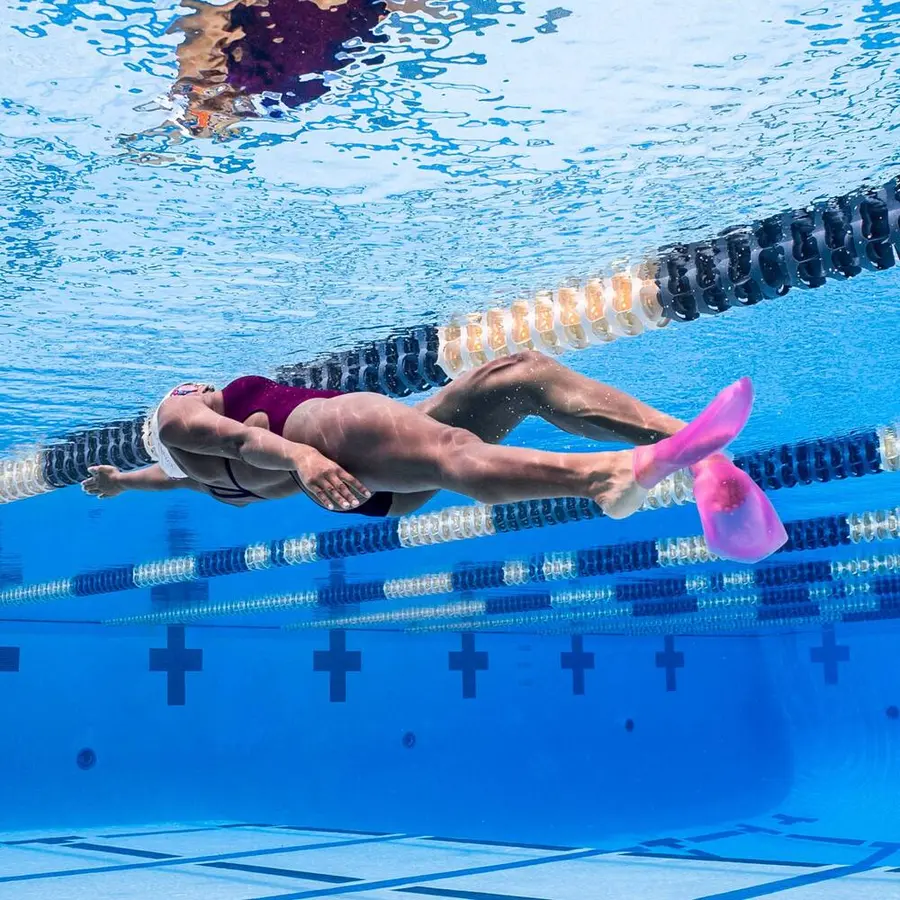 FINIS SlipFin Pro Svømmeføtter M Rosa | Korte blad 