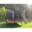 EXIT Silhouette trampoline 214 x 305 cm | Rosa | Sikkerhetsnett 