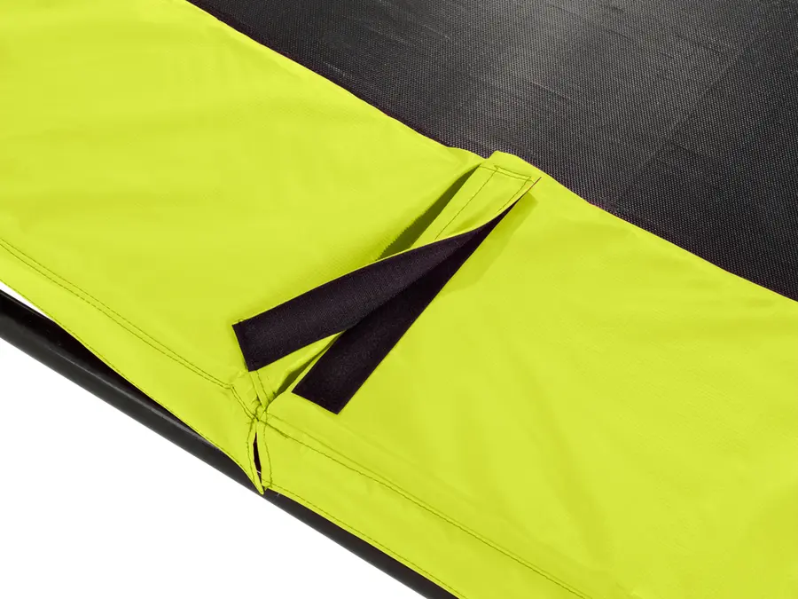 EXIT Silhouette bakketrampoline 366 cm | Lime | Inkl. sikkerhetsnett 