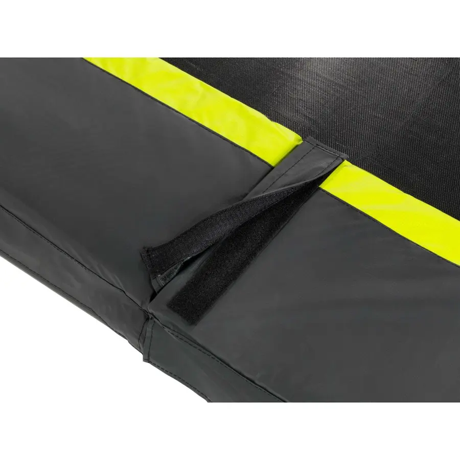 EXIT Silhouette bakketrampoline 214 x 305 cm | Svart | Sikkerhetsnett 