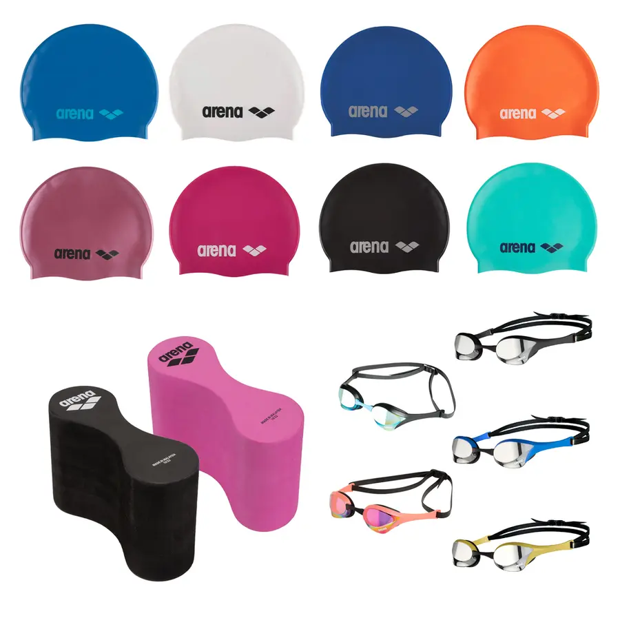 Arena Freeflow Pullbuoy II Utstyrspakke Pullbuoy II | Badehette | Svømmebrille 