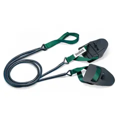StrechCordz med Paddles | Grønn Medium motstand | 3,6 - 10,8kg